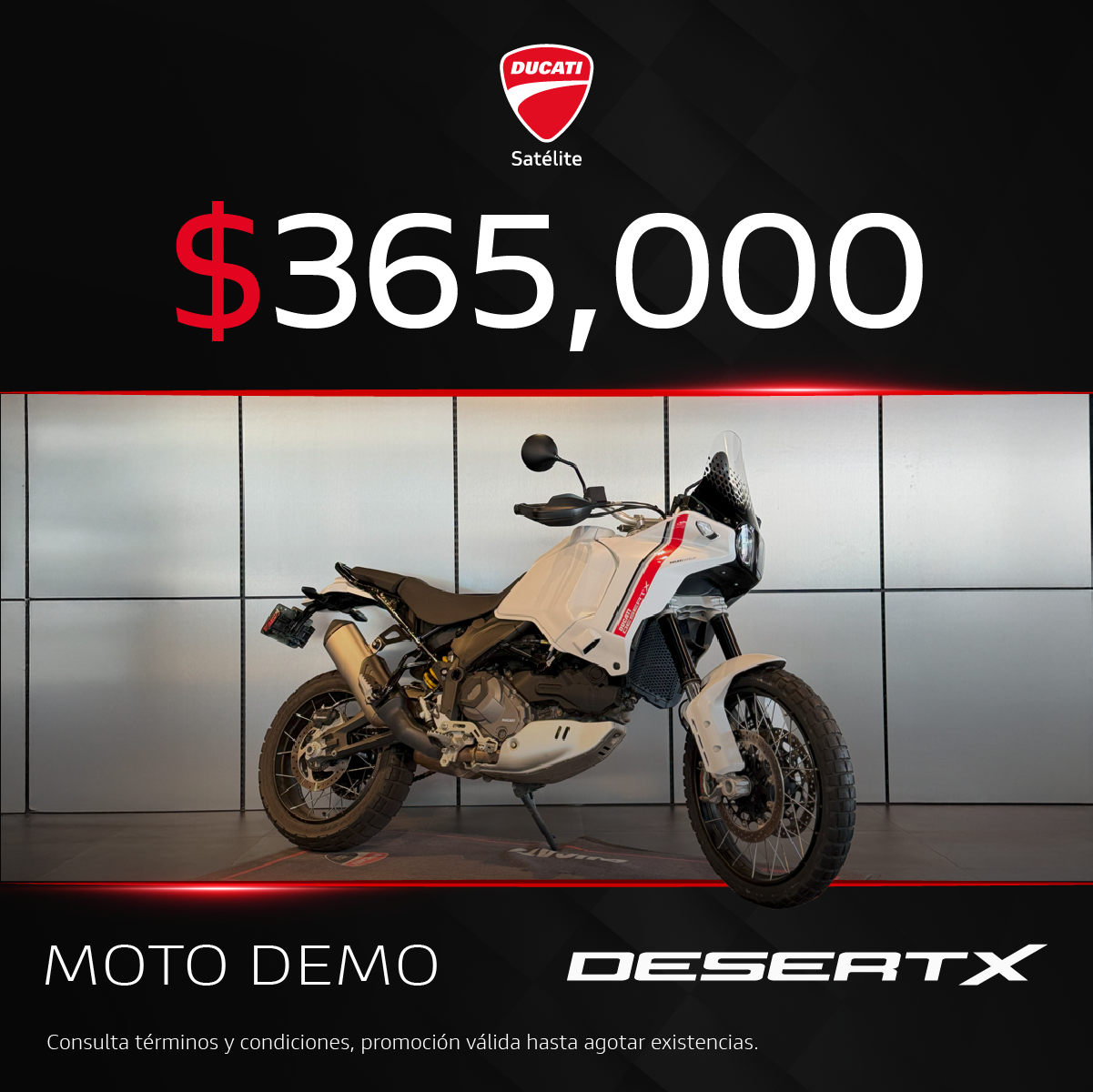 Domina la carretera con Ducati