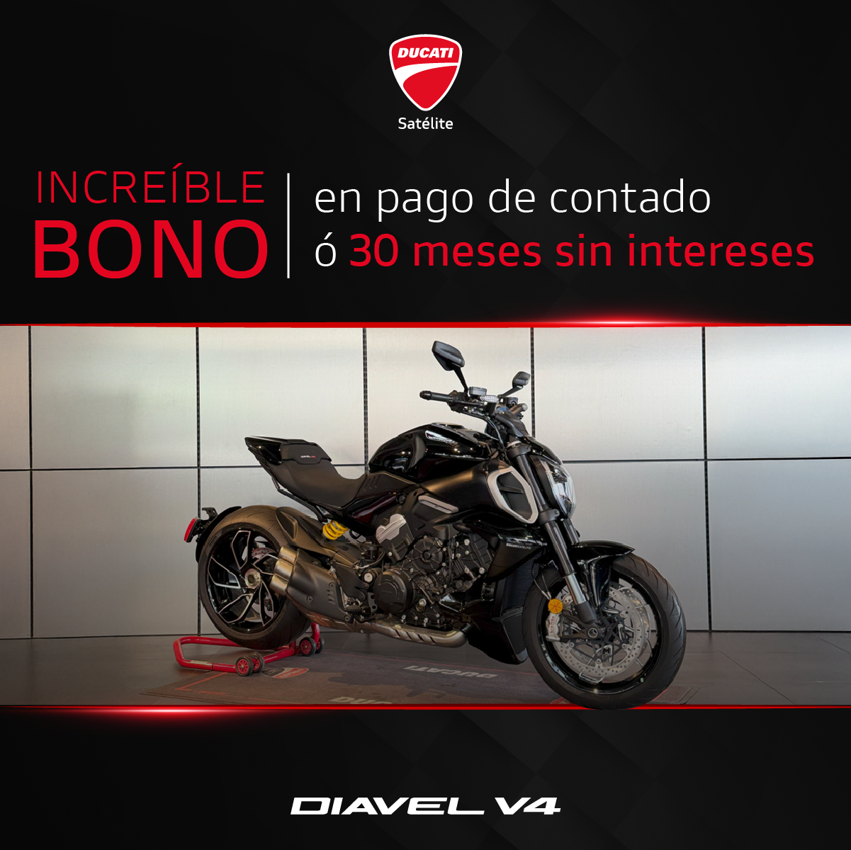 Domina la carretera con Ducati