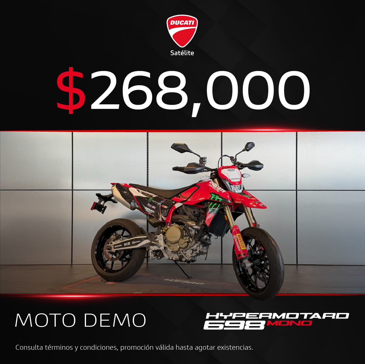 Domina la carretera con Ducati