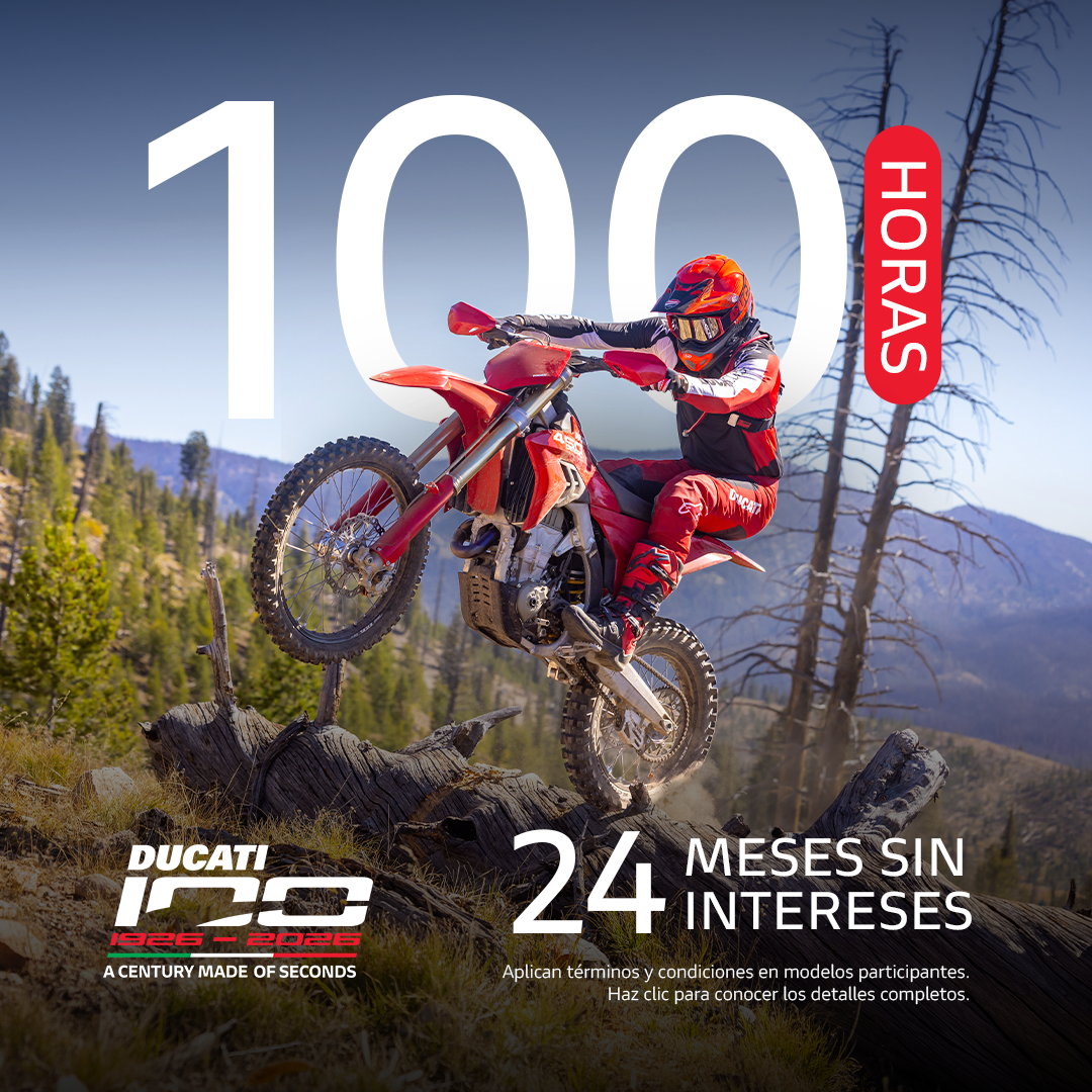 Celebra 100 Años con Ducati
