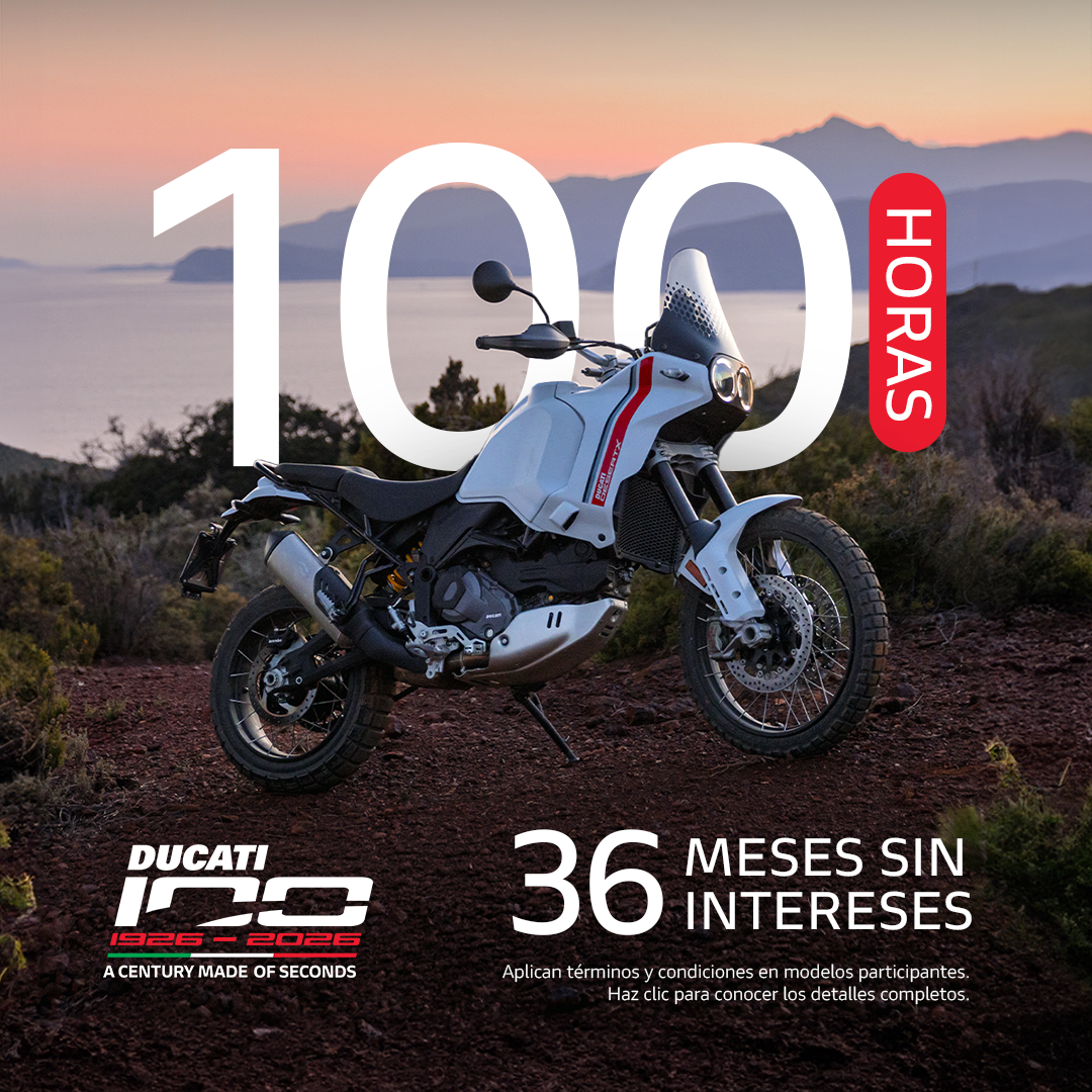Celebra 100 Años con Ducati
