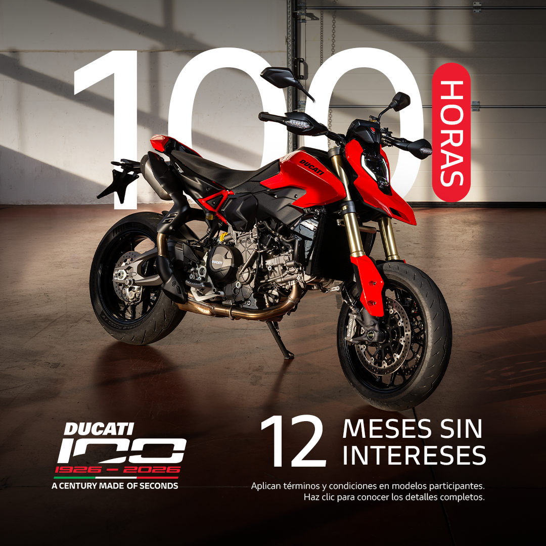 Celebra 100 Años con Ducati