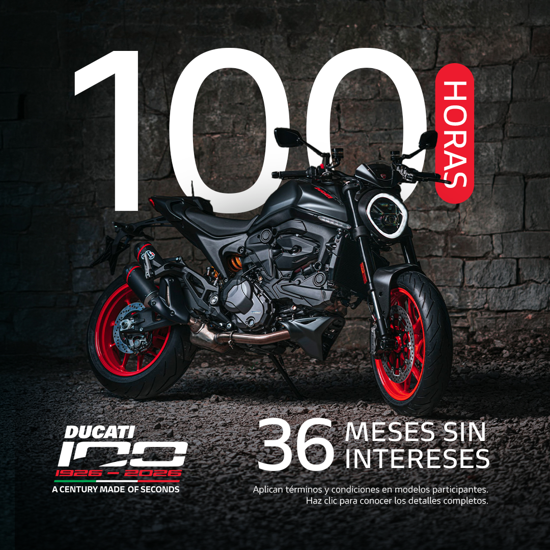 Celebra 100 Años con Ducati