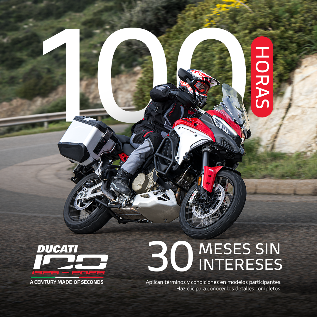 Celebra 100 Años con Ducati