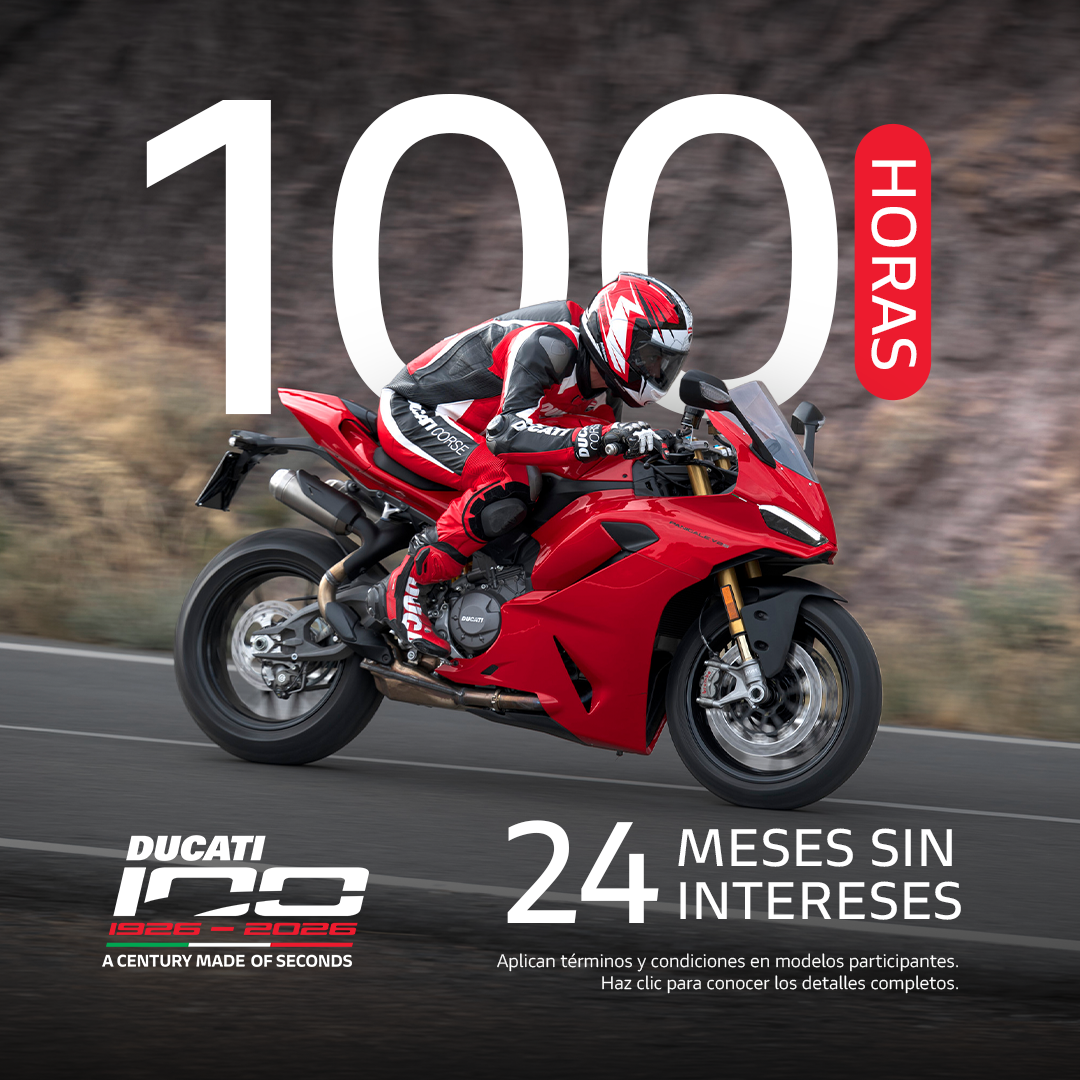 Celebra 100 Años con Ducati