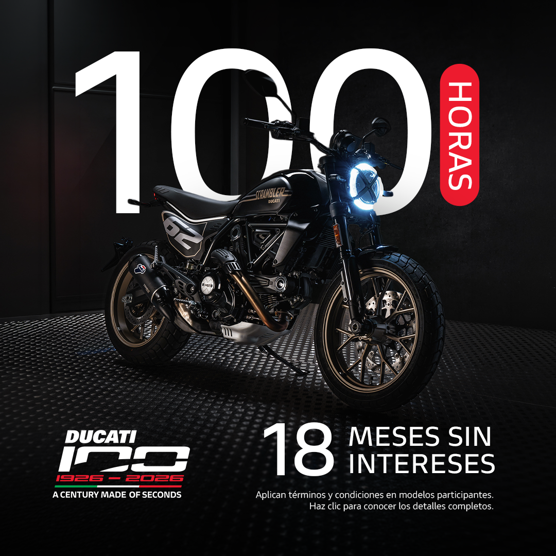 Celebra 100 Años con Ducati
