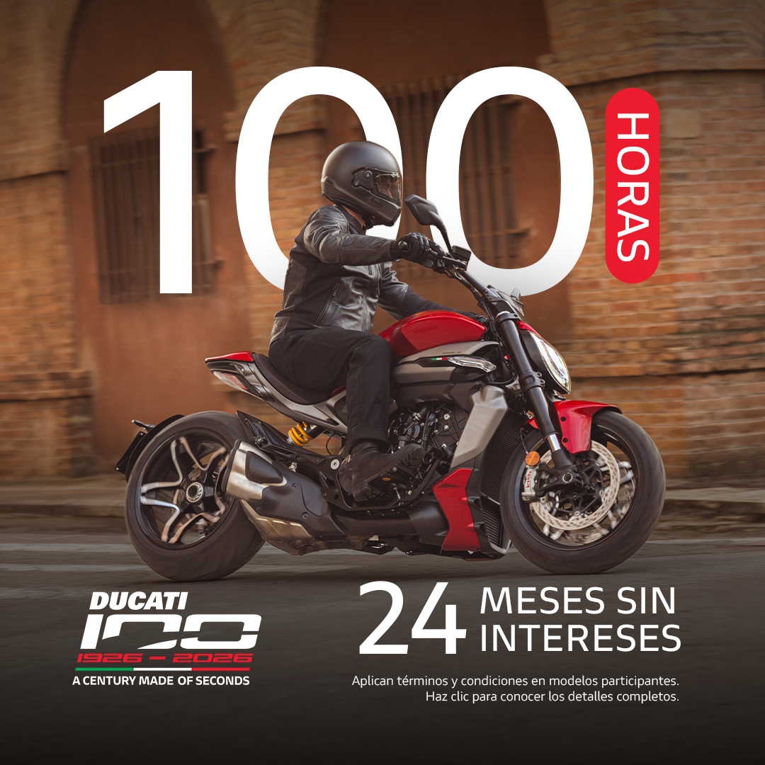 Celebra 100 Años con Ducati
